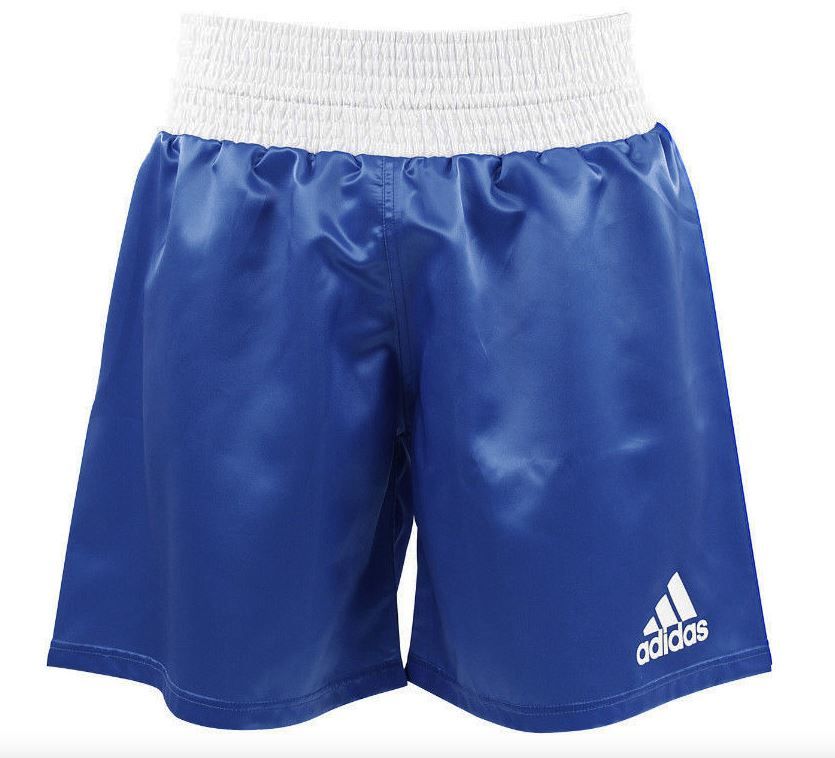 Adidas pantaloni scurți de box AIBA I, albastre