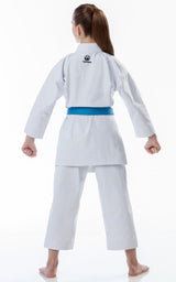 Tokaido kimono KA pentru copii Kata Master WKF 340g, alb