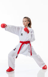 Tokaido kimono KA pentru copii Kumite Master WKF 270g, alb