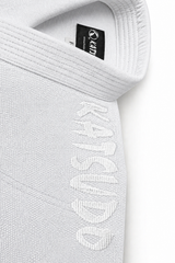 Katsudo kimono Jiu Jitsu pentru copii Kio, alb
