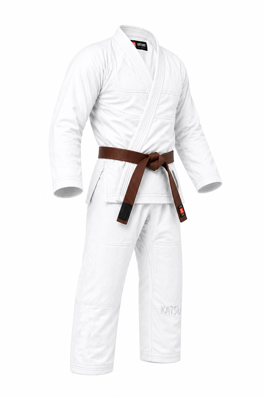 Katsudo kimono Jiu Jitsu pentru damă Yori 450g, alb