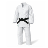Adidas kimono JU Champion III IJF Regular fit 750g cu logo, alb