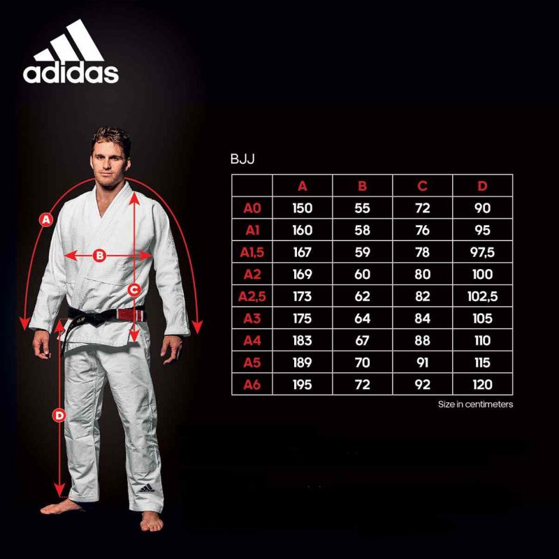 Adidas kimono BJJ pentru copii Challenge 2.0 515g, negru