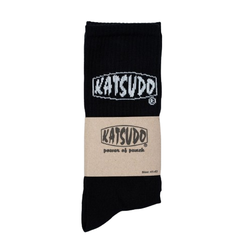 Katsudo șosete sportive Clasic, negre