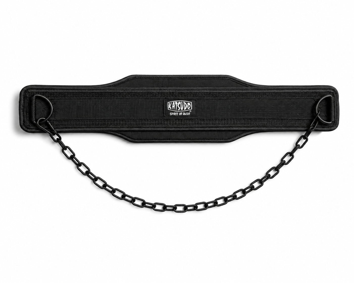 Katsudo centură de fitness ChainBeast din neopren, neagră