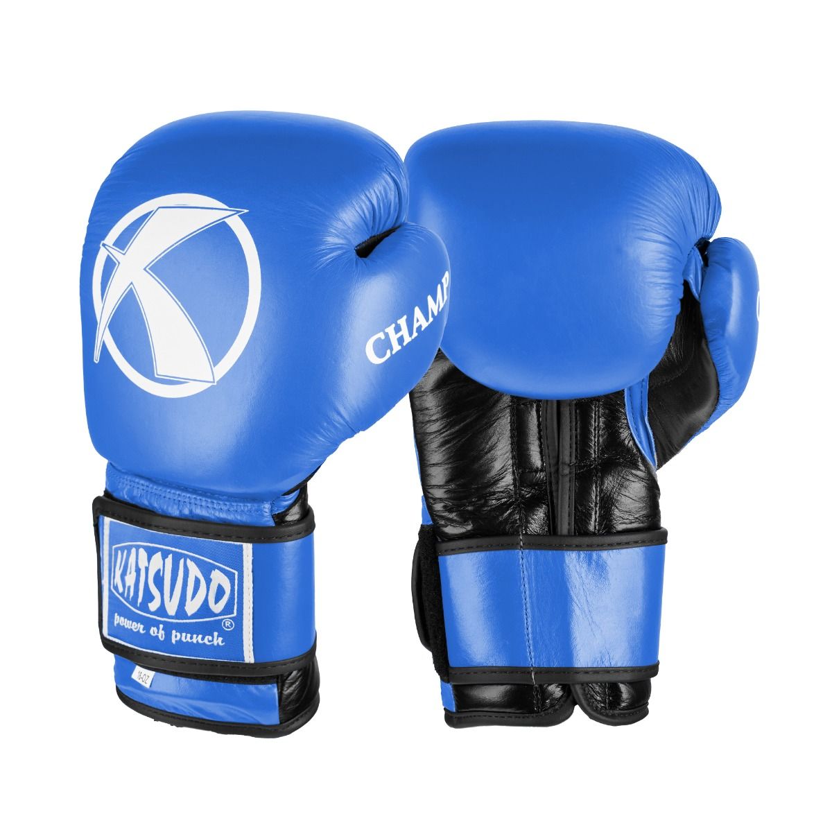 Katsudo mănuși de box Champion IV, albastre