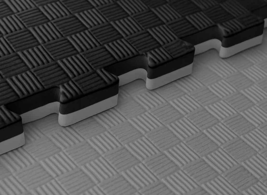 Katsudo tatami Checker hard, negru-gri