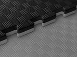 Katsudo tatami Checker hard, negru-gri