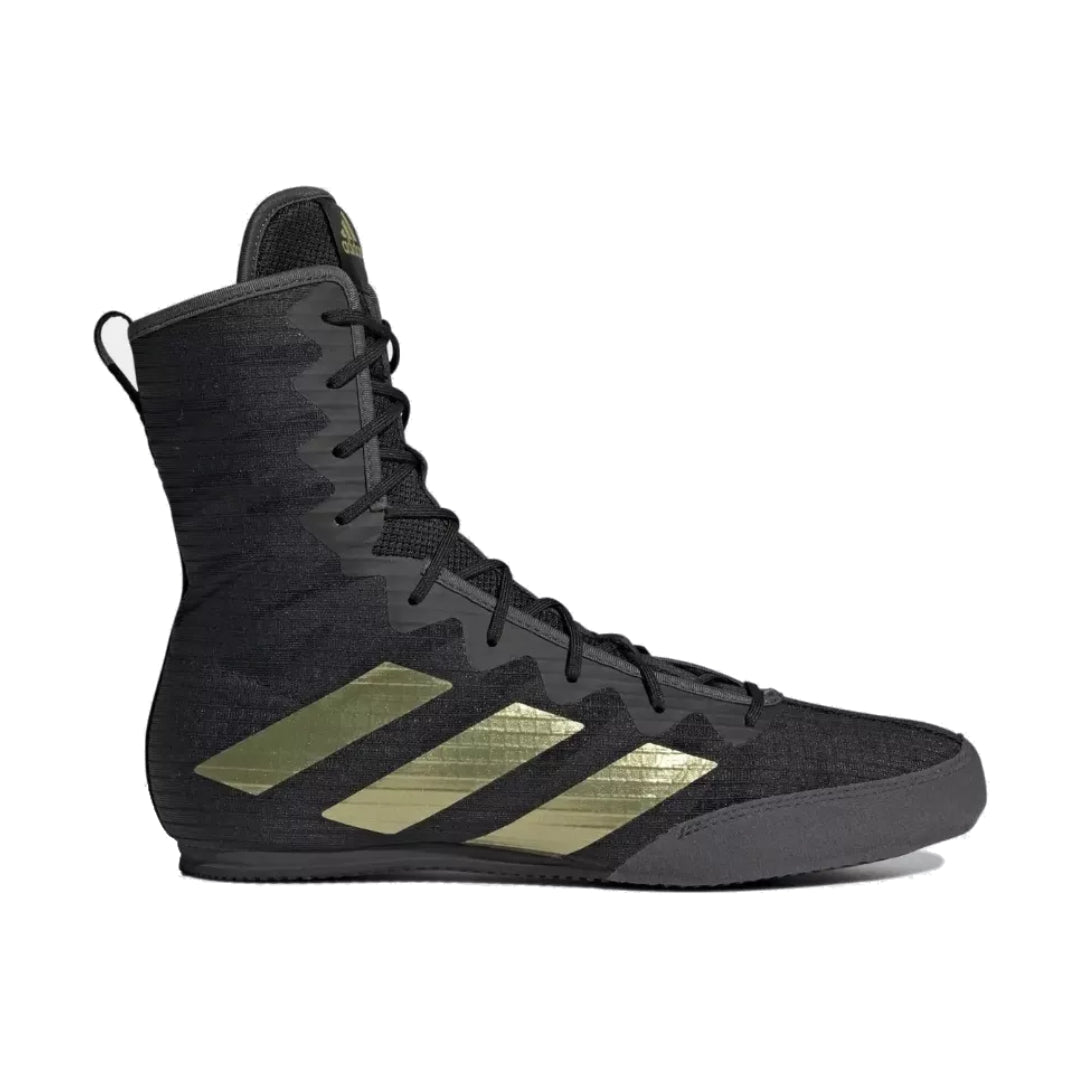 Adidas încălțăminte de box HOG 4, negru-auriu
