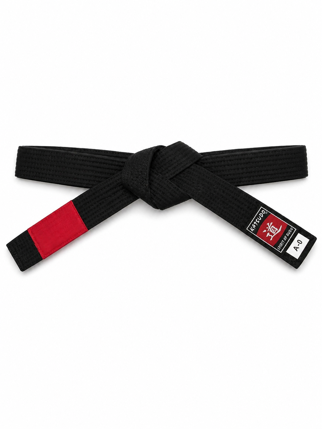 Katsudo centură de Jiu jitsu, neagră