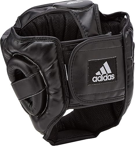 Adidas cască de box Response, alb-negru