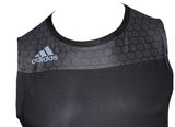 Adidas singlet de haltere pentru bărbați Leistung, negru