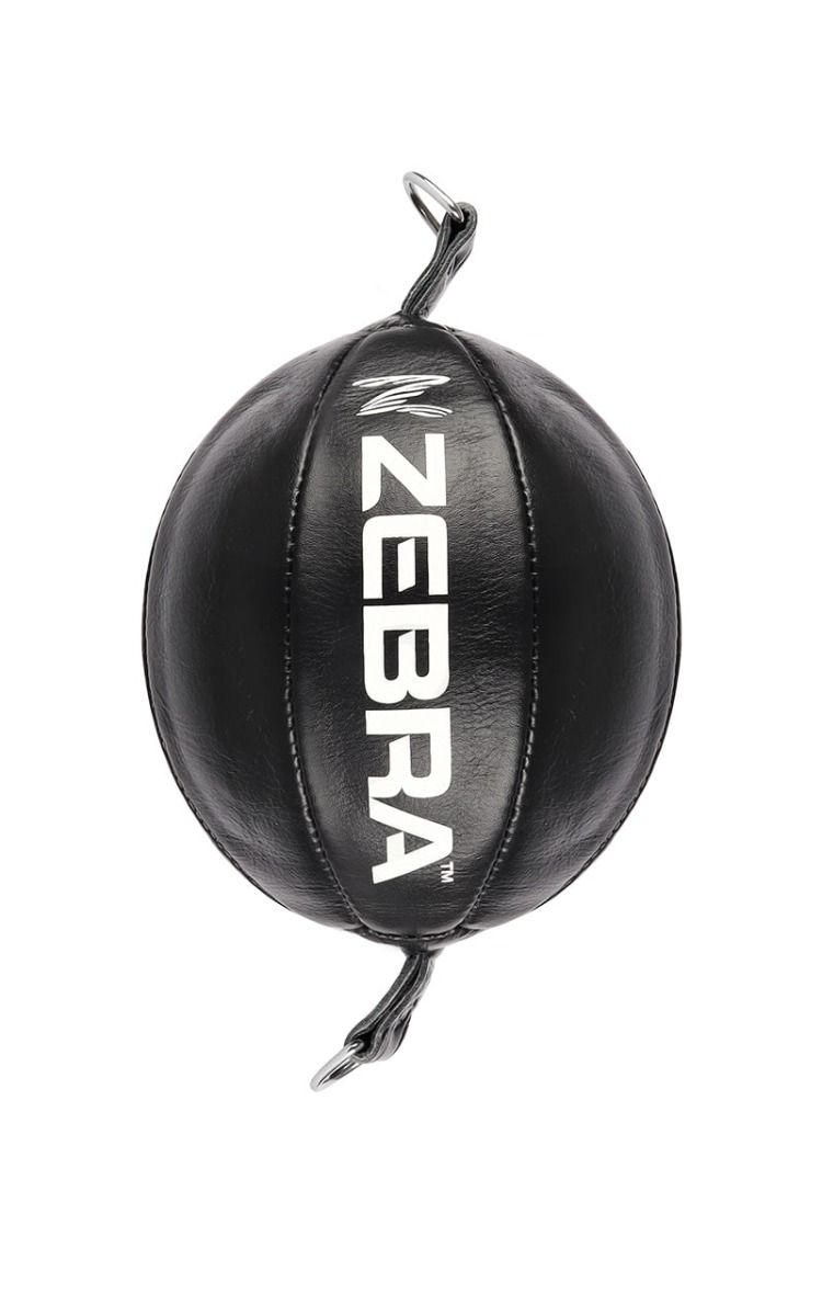 Zebra punching ball 25cm, negru
