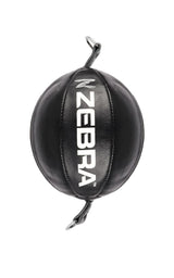 Zebra punching ball 25cm, negru