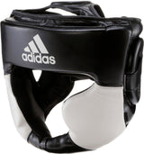 Adidas cască de box Response, alb-negru