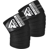 RDX bandaj pentru genunchi, negru-gri