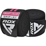 RDX bandaj pentru genunchi, negru-roz