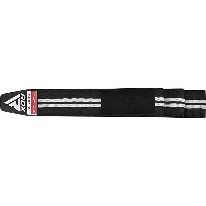 RDX bandaj pentru genunchi, negru-alb