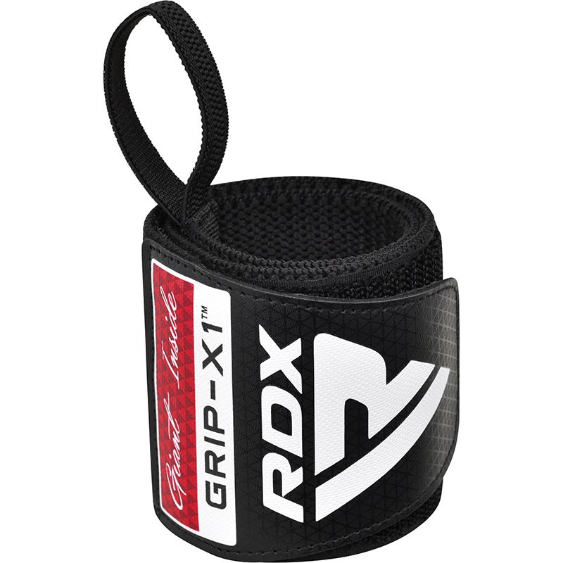 RDX bandaj pentru încheietură, negru-roșu