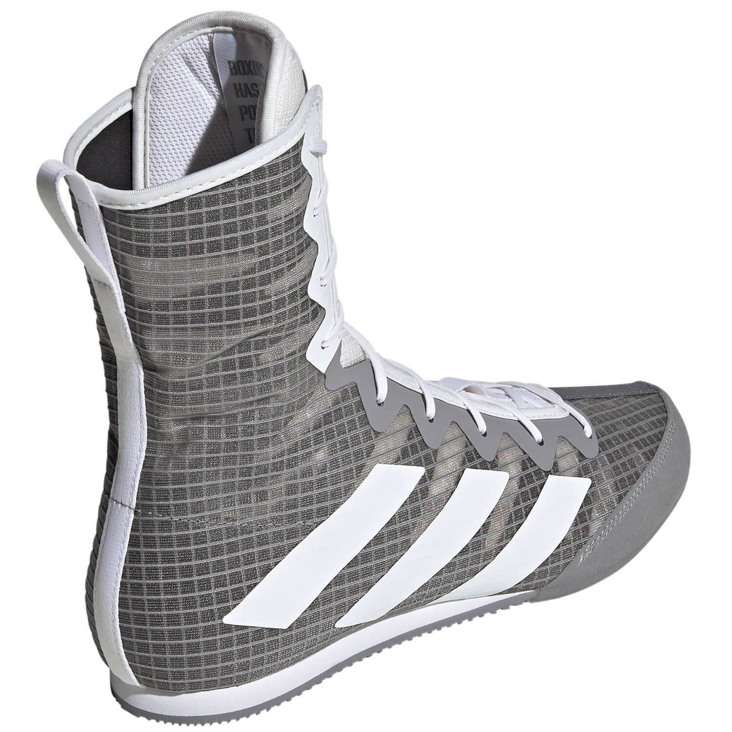 Adidas încălțăminte de box HOG 4, gri-alb