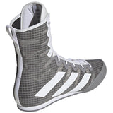 Adidas încălțăminte de box HOG 4, gri-alb