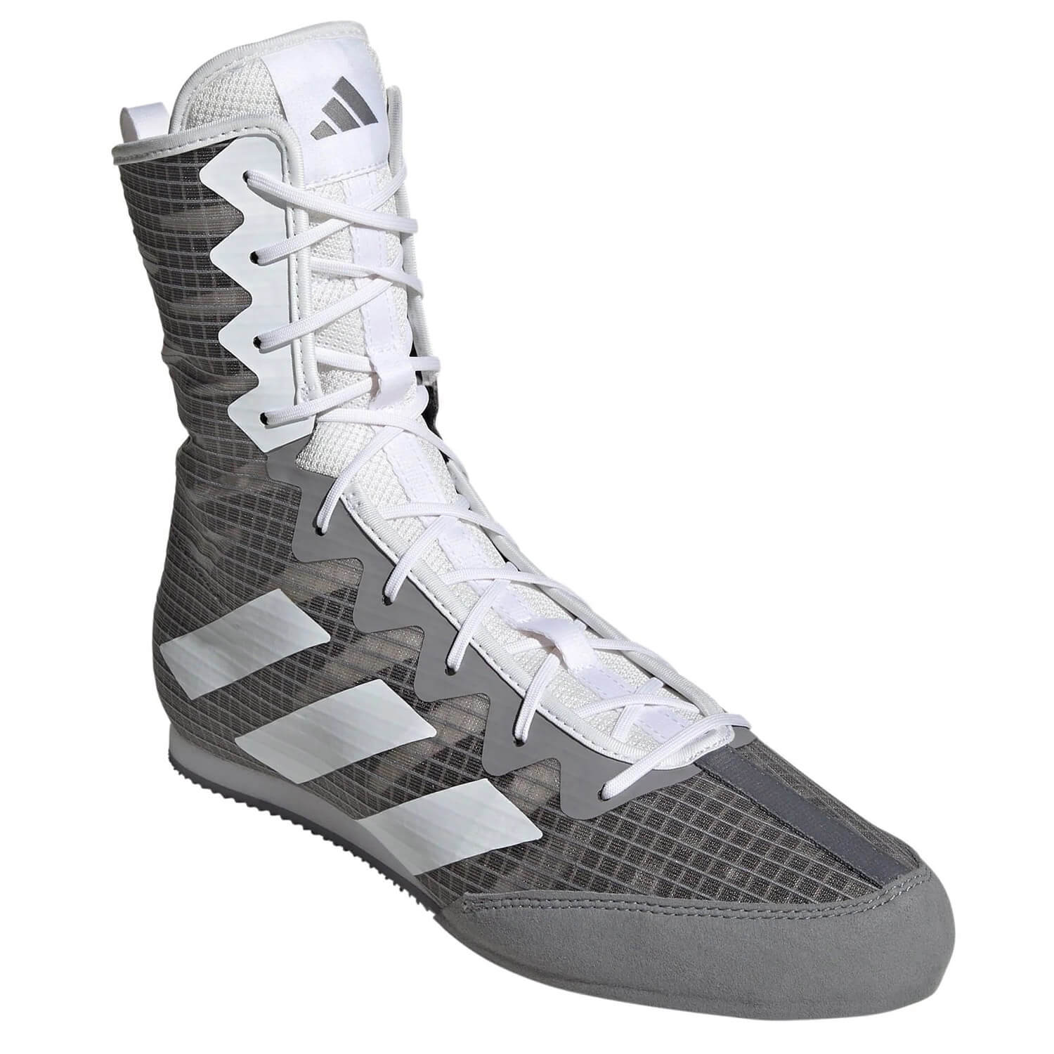 Adidas încălțăminte de box HOG 4, gri-alb