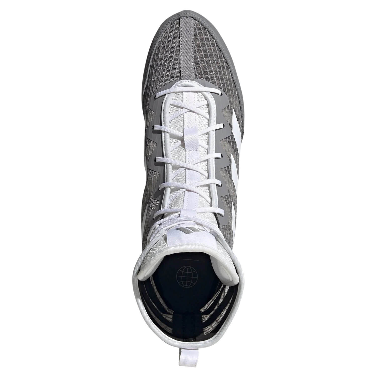 Adidas încălțăminte de box HOG 4, gri-alb