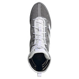 Adidas încălțăminte de box HOG 4, gri-alb