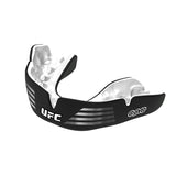 Opro protecție dentară Senior Instant Custom Fit UFC, negru-argintiu-alb