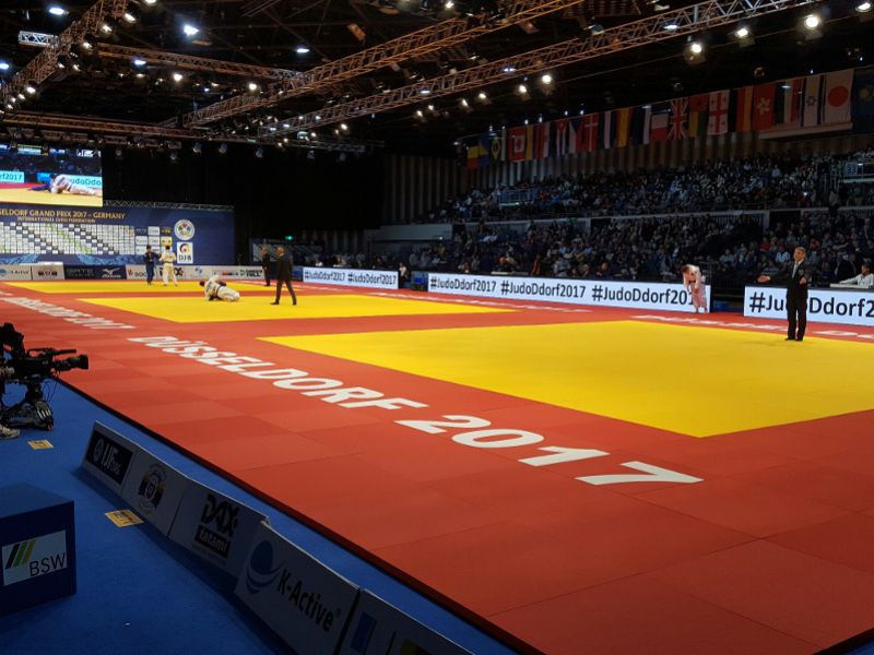 BSW tatami de judo, verde