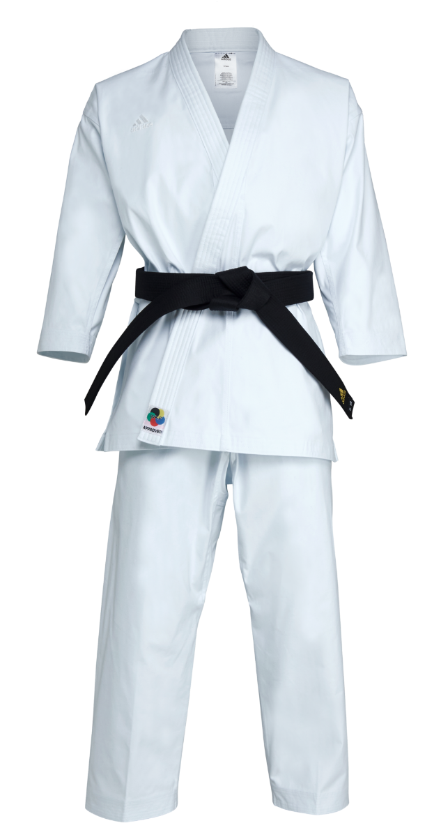 Adidas kimono KA pentru copii Kigai 2.0 475g, alb
