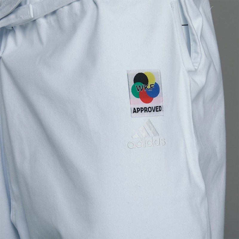 Adidas kimono KA pentru copii Kigai 2.0 475g, alb