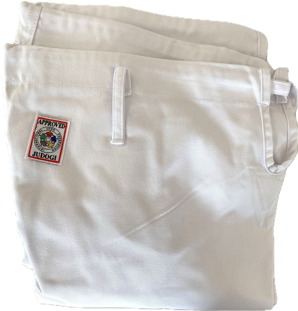Adidas kimono JU Champion III SVK Slim fit 750g, alb