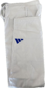 Adidas kimono JU Champion III SVK Regular fit 750g, alb