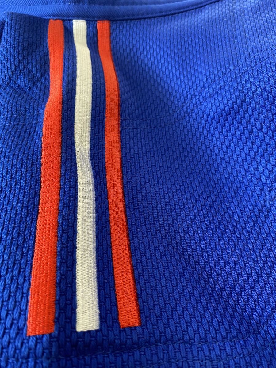 Adidas kimono JU Champion III SVK Slim fit 750g, albastru