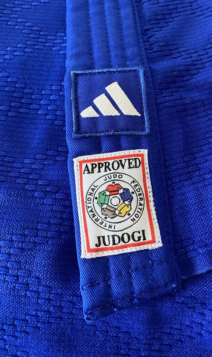 Adidas kimono JU Champion III SVK Regular fit 750g, albastru