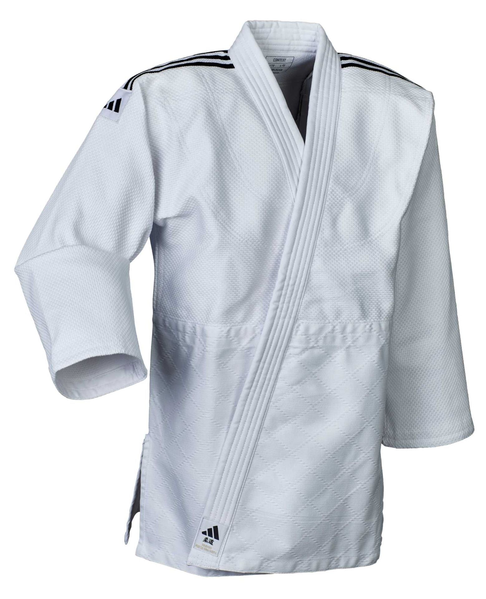 Adidas kimono JU Contest 650g, alb