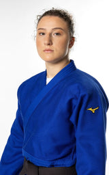 Mizuno kimono JU Yusho III IJF 750g, albastru