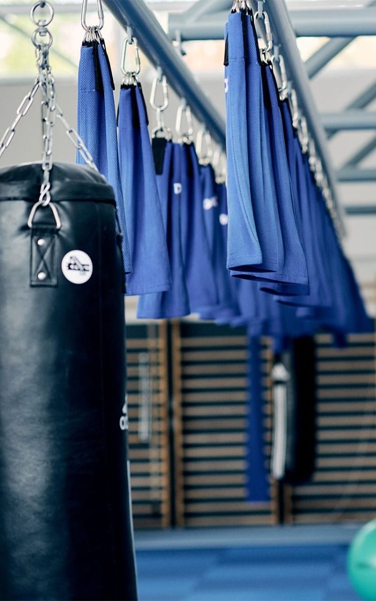 Moskito mâner de antrenament pentru judo Trainer Gym, albastru