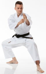 Tokaido kimono de aikido Bujin Shiro 397g, alb