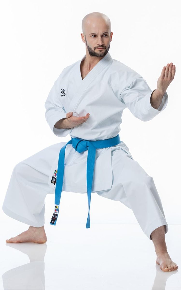 Tokaido kimono KA Kata Master Athletic WKF 340g, alb