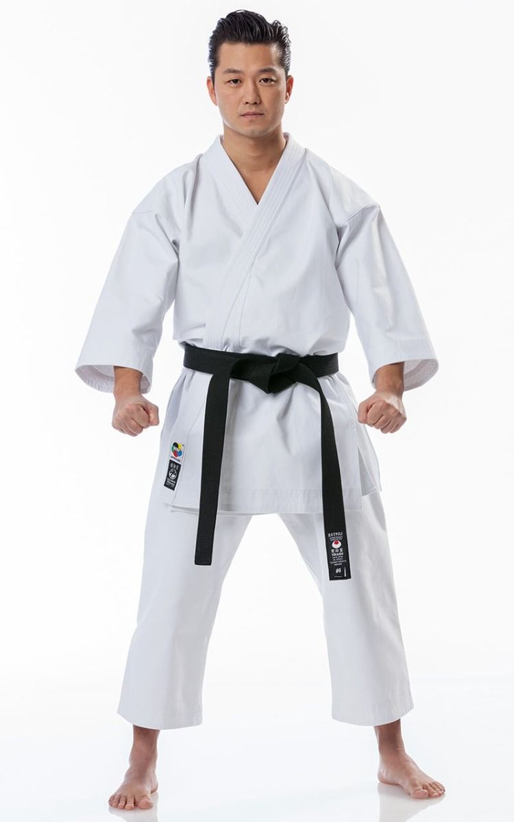 Tokaido kimono KA Kata Master Japan WKF 340g, alb