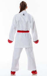 Tokaido kimono KA Kumite Master Raw WKF 100g, alb