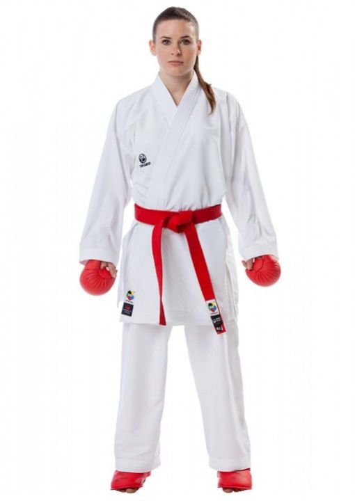 Tokaido kimono KA Kumite Master Raw WKF 100g, alb