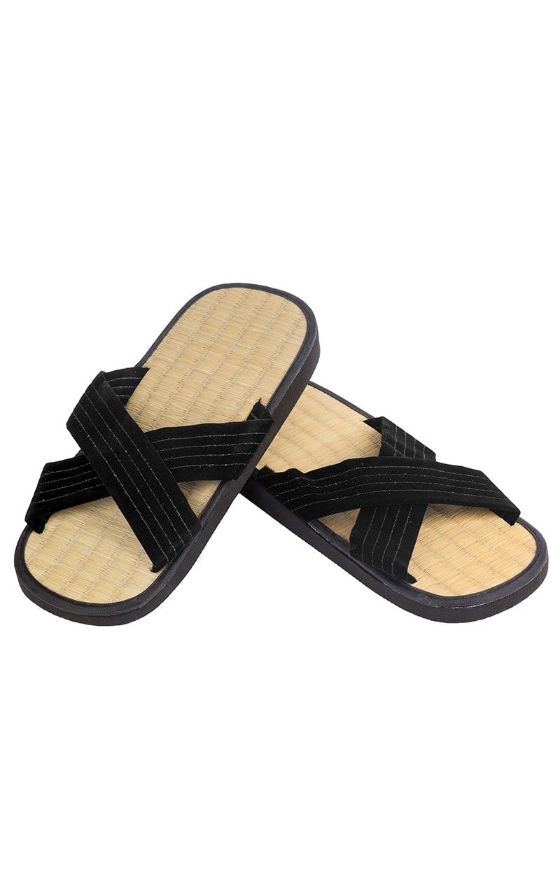 DAX sandale Zori, negru-natur