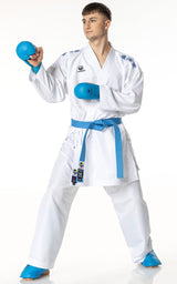 Tokaido kimono KA Kumite Master K1 100g, alb