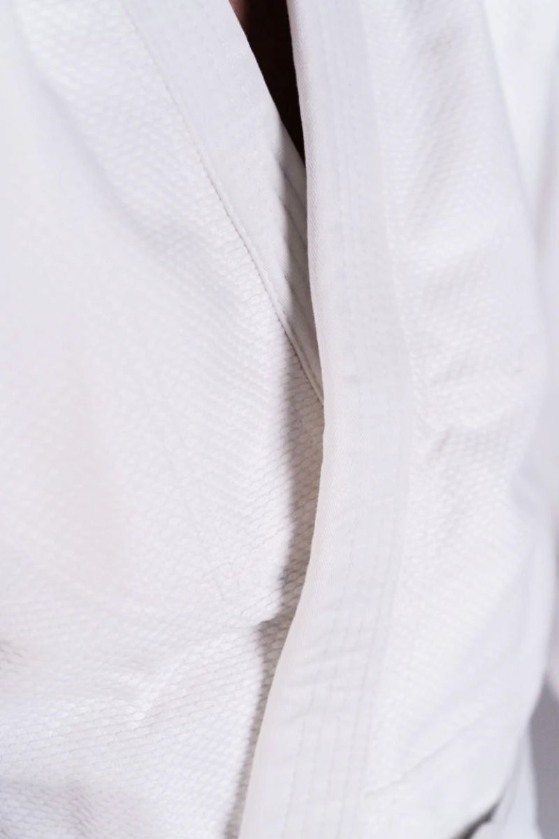 Katsudo kimono de judo pentru copii Rei 350g, alb