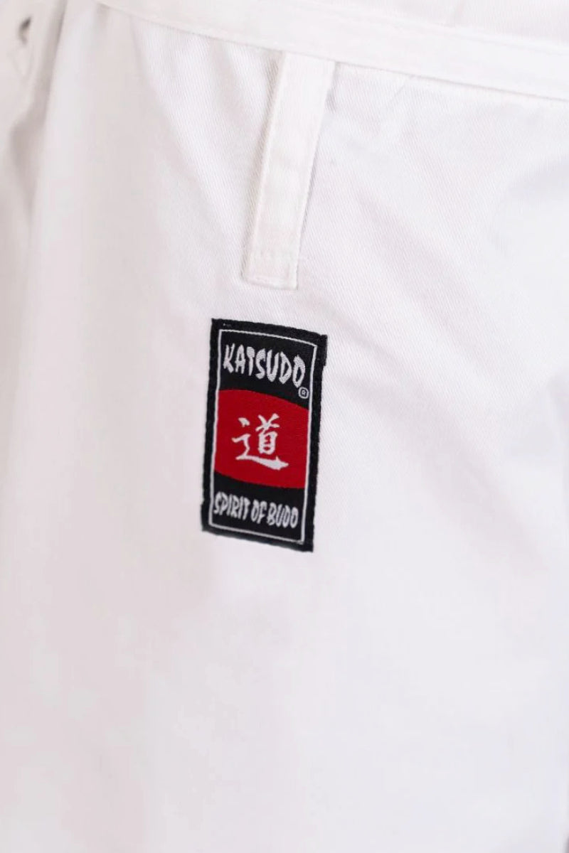 Katsudo kimono de judo pentru copii Rei 350g, alb