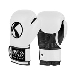 Katsudo mănuși de box Punch II, albe