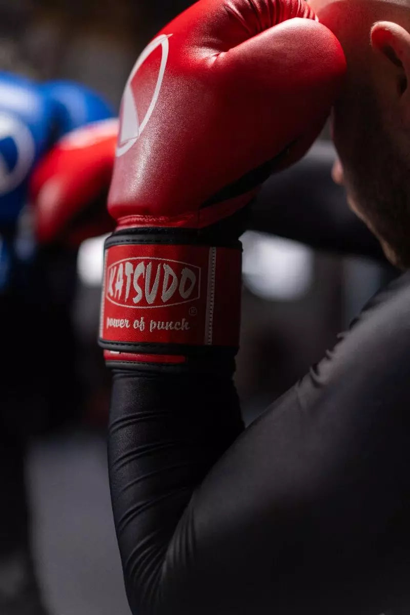 Katsudo mănuși de box Punch II, roșii